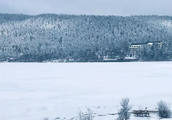Kışın tatil yapılacak yerler abant gölü