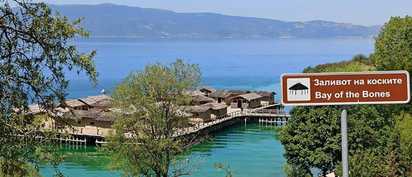 Ohrid Gölü Bay of the Bones
