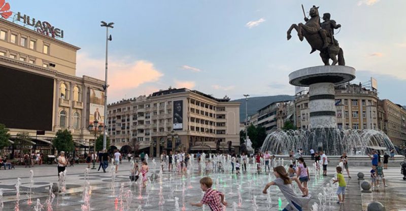 Üsküp gezi rehberi Makedonya başkenti