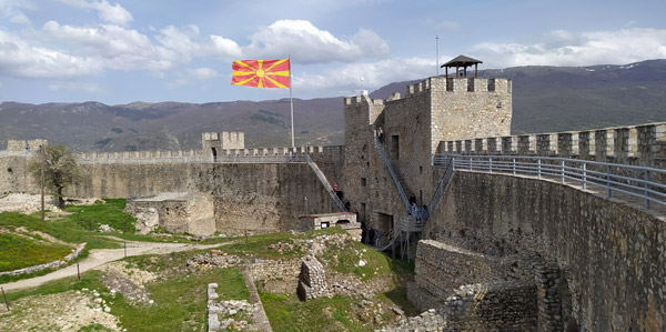 Tsar Samuel’s Fortress nerede Ohrid gezilecek tarihi turistik yerler