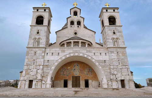 Cathedral of the Resurrection of Christ Podgorica Montenegro görülecek yerler