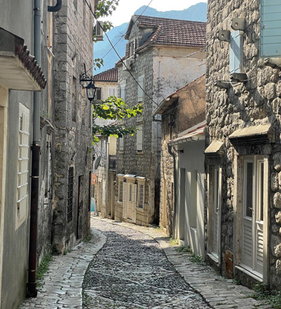 Risan Sokakları Balkanlar'daki tarihi yerler