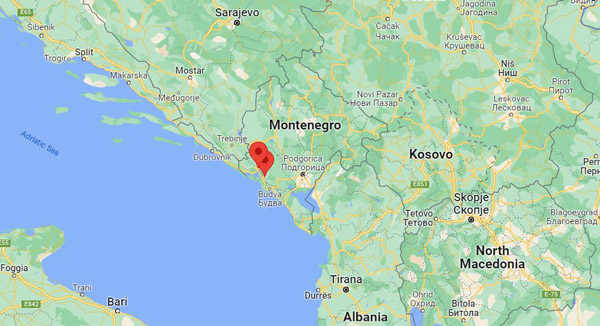 Karadağ Kotor nerede Kotor'a nasıl gidilir Vizesiz Balkan Ülkeleri haritası