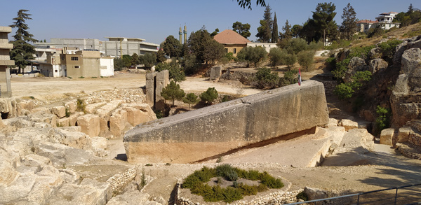 Görülecek ilginç yerler Baalbek Antik Kenti Dünyanın en büyük taş bloğu